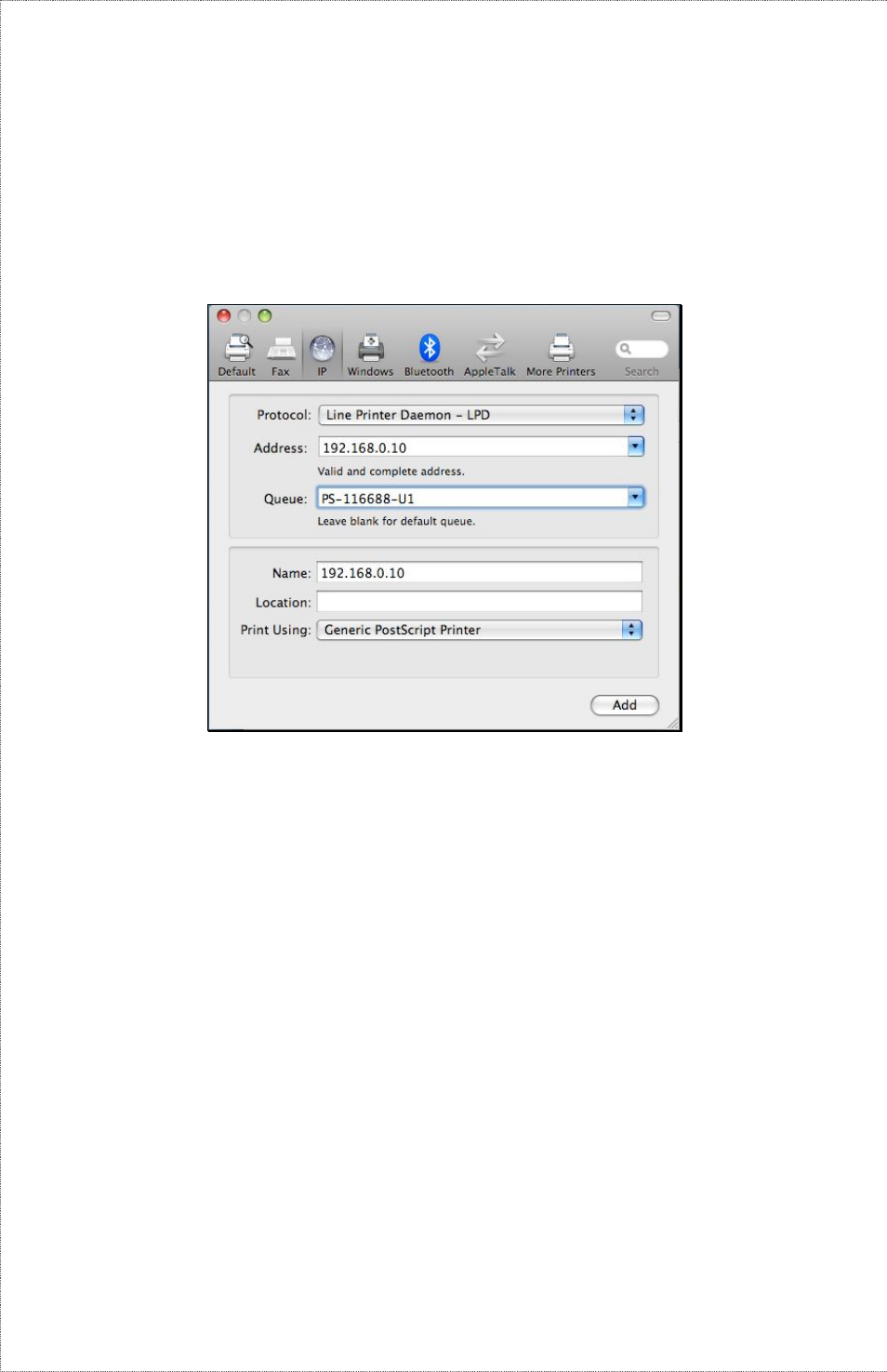 For set up lpd printing, For set up ipp printing | TRENDnet TE100-P1U User Manual | Page 77 / 113