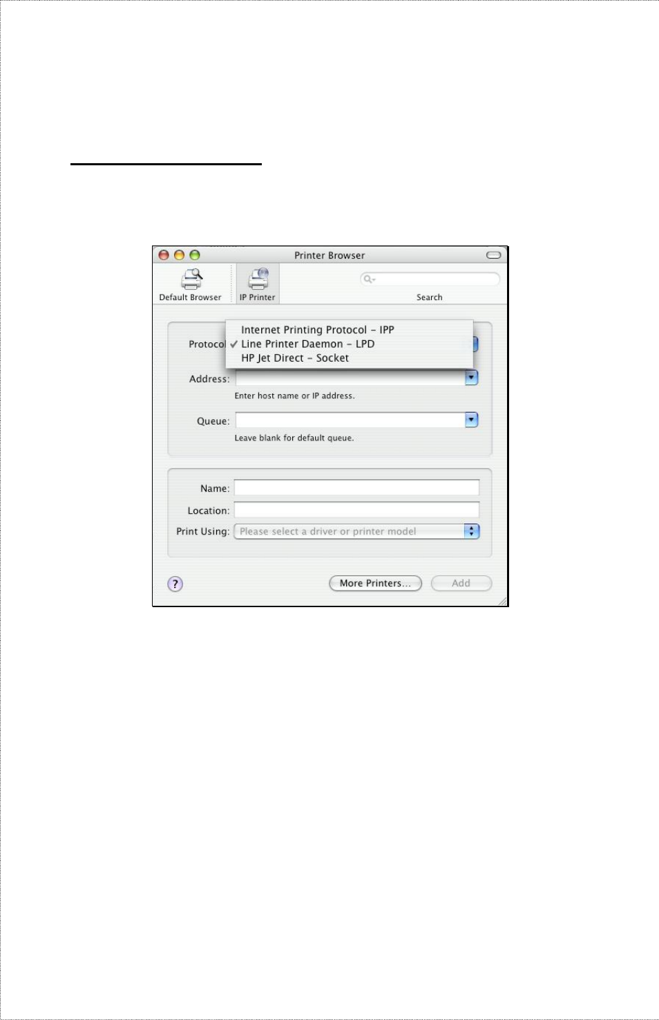 Adding an ip printer | TRENDnet TE100-P1U User Manual | Page 96 / 113