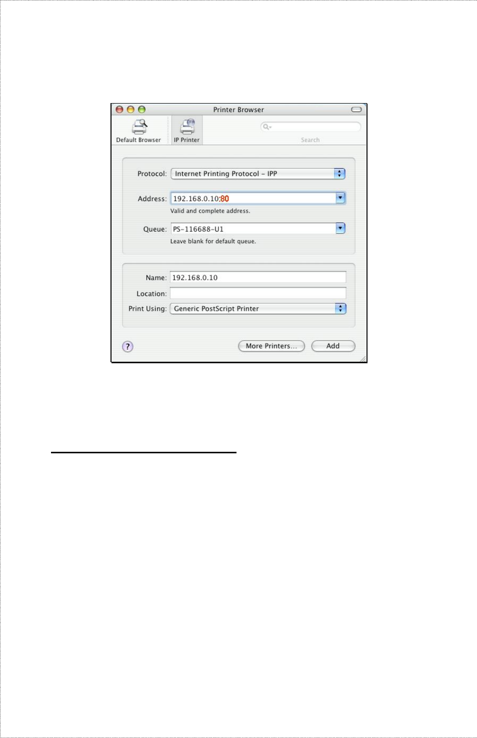 For set up socket printing | TRENDnet TE100-P1U User Manual | Page 98 / 113
