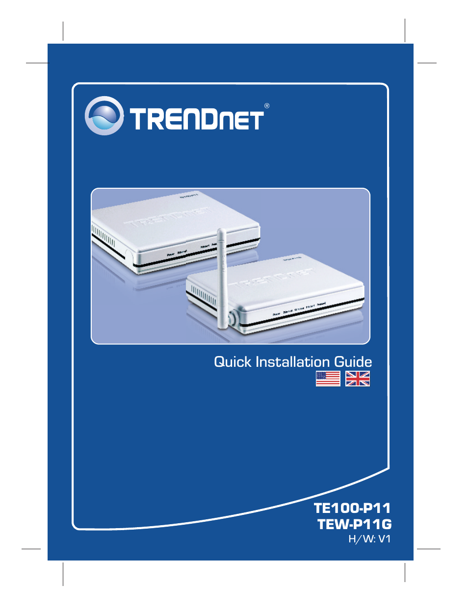 TRENDnet TE100-P11 User Manual | 12 pages