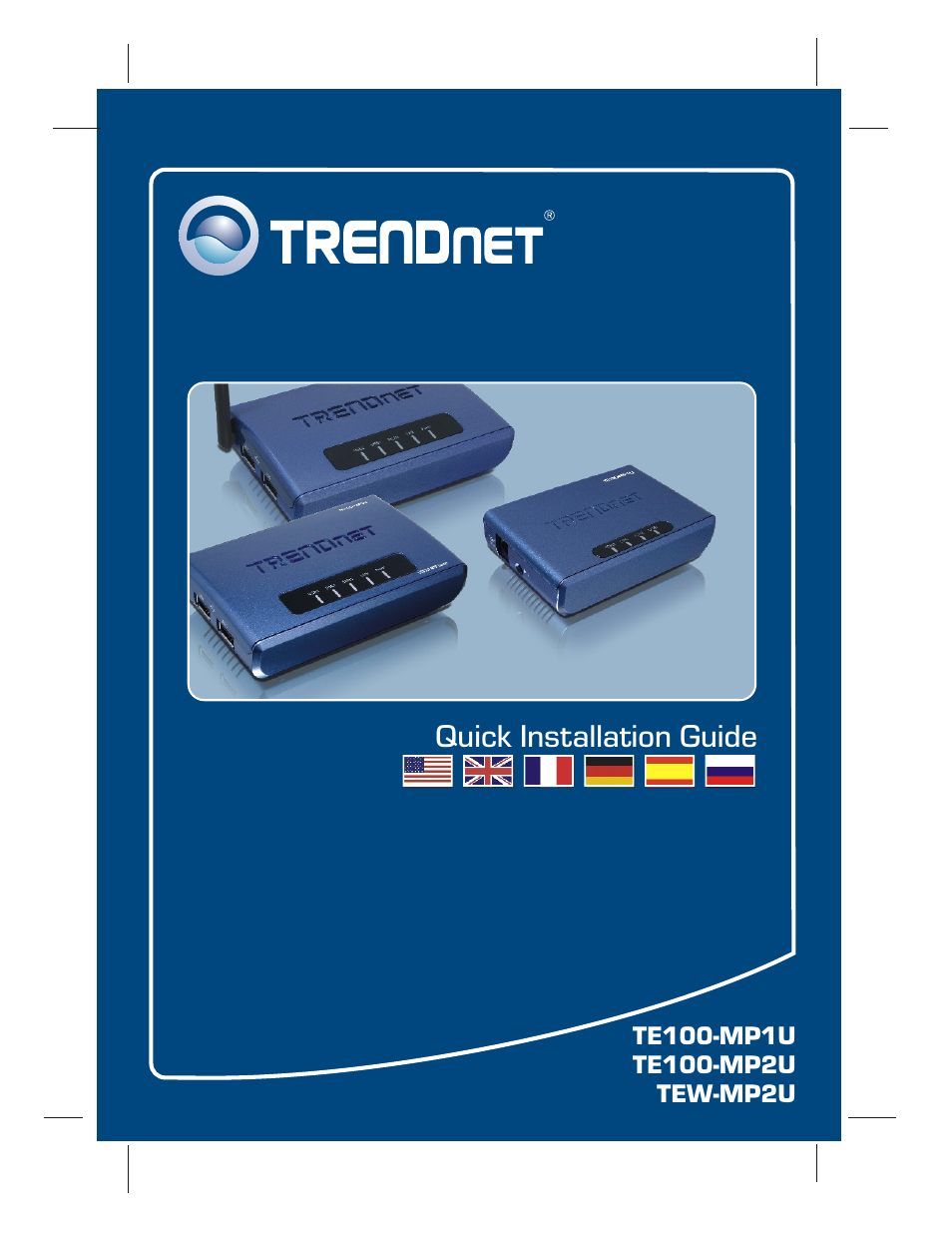 TRENDnet TE100-MP2U User Manual | 19 pages