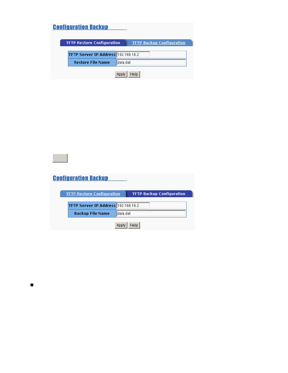 Factory default | TRENDnet TEG-S3000I User Manual | Page 116 / 129