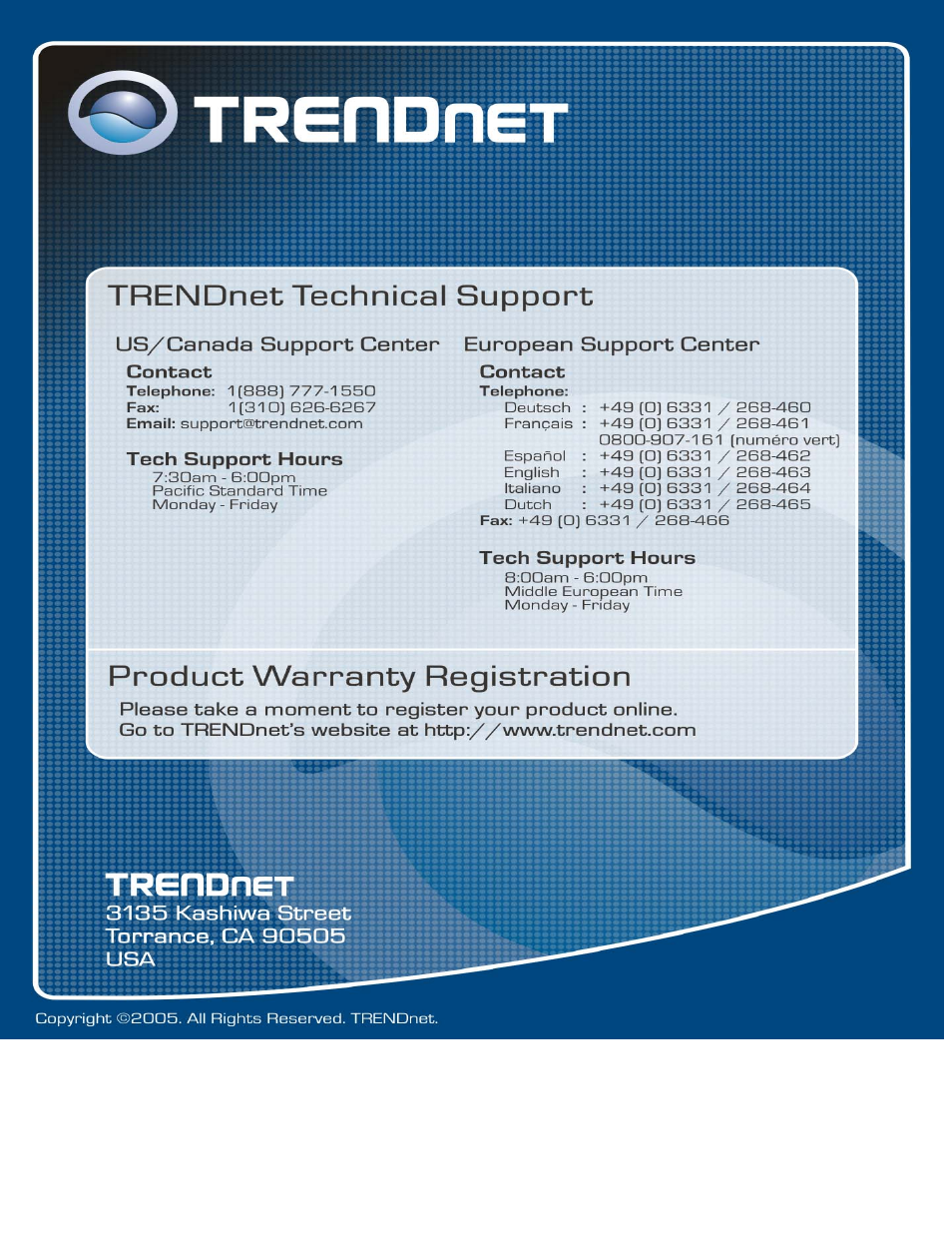 TRENDnet TEG-S3000I User Manual | Page 129 / 129