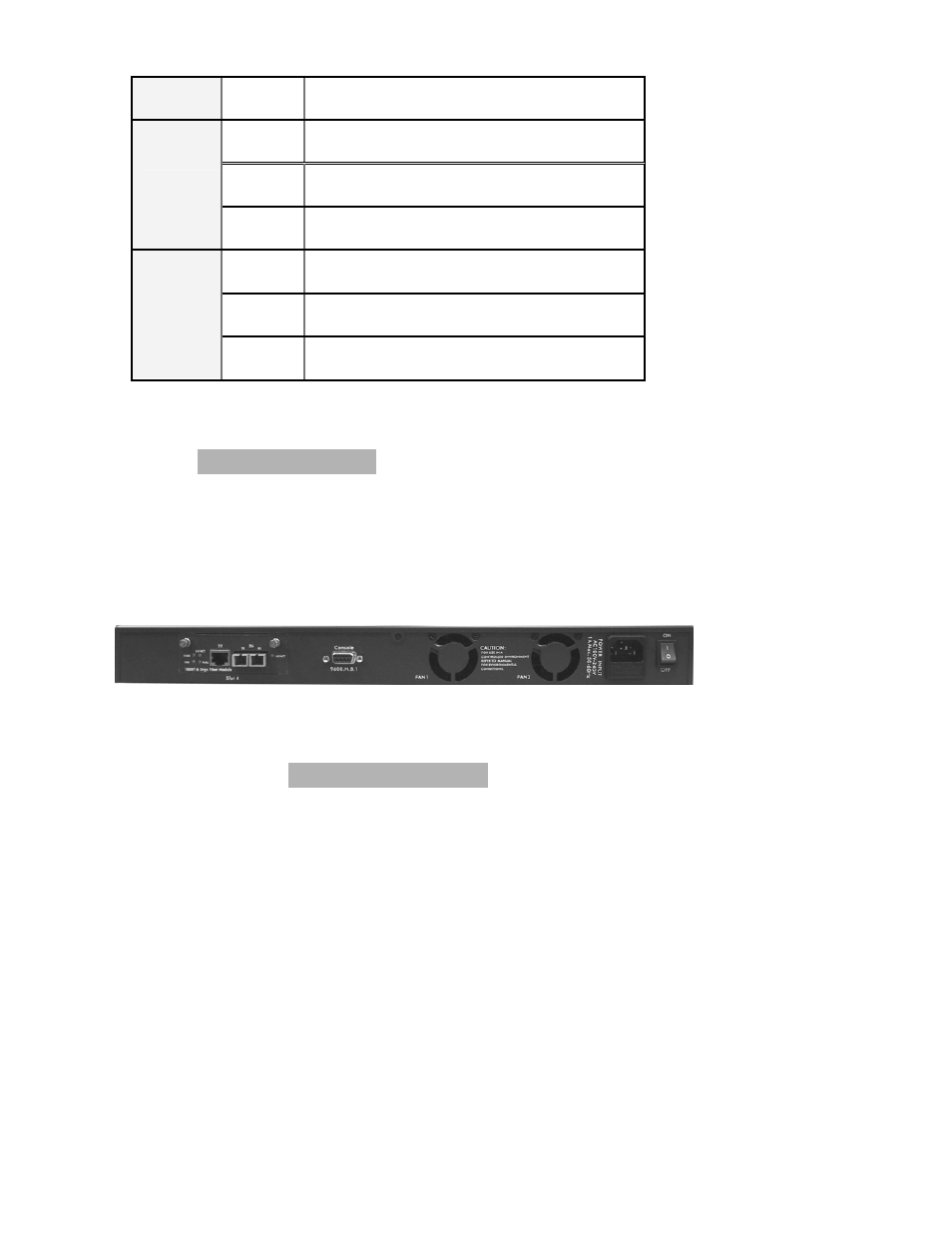 Rear panel, Desktop installation | TRENDnet TEG-S3000I User Manual | Page 14 / 129