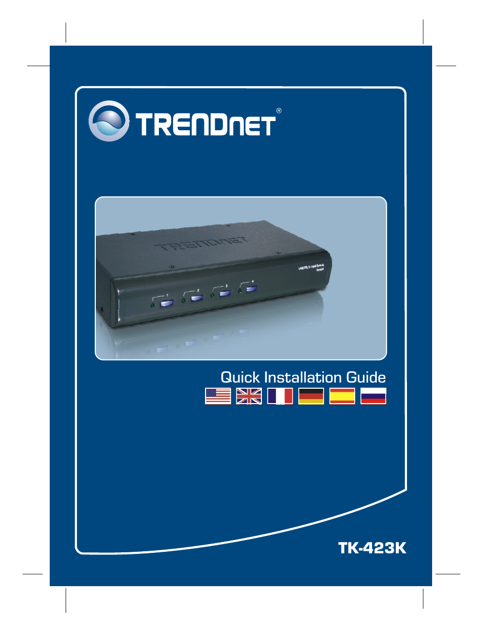 TRENDnet TK-423K User Manual | 13 pages