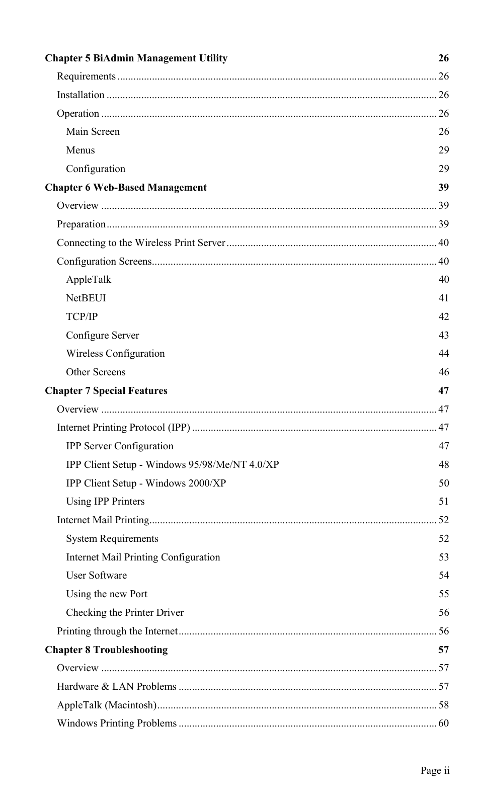 TRENDnet TEW-P1U1P User Manual | Page 3 / 80