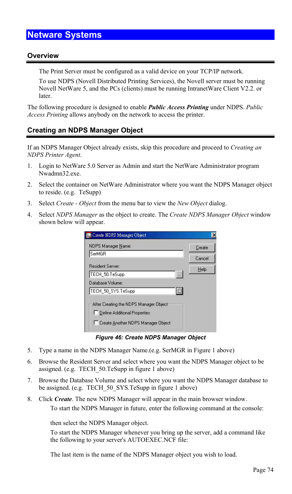 Netware systems | TRENDnet TEW-P1U1P User Manual | Page 78 / 80