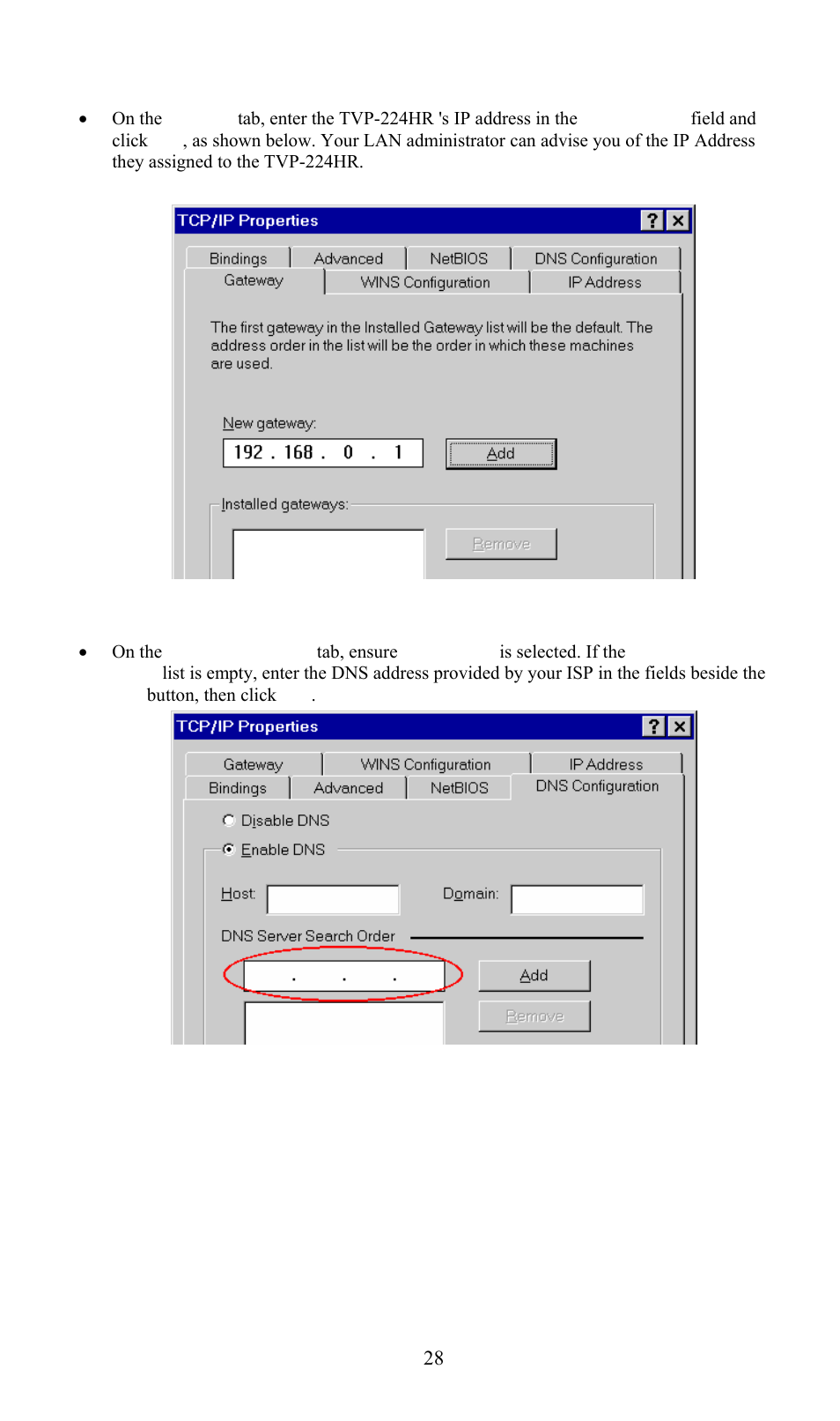 TRENDnet TVP-224HR User Manual | Page 28 / 130
