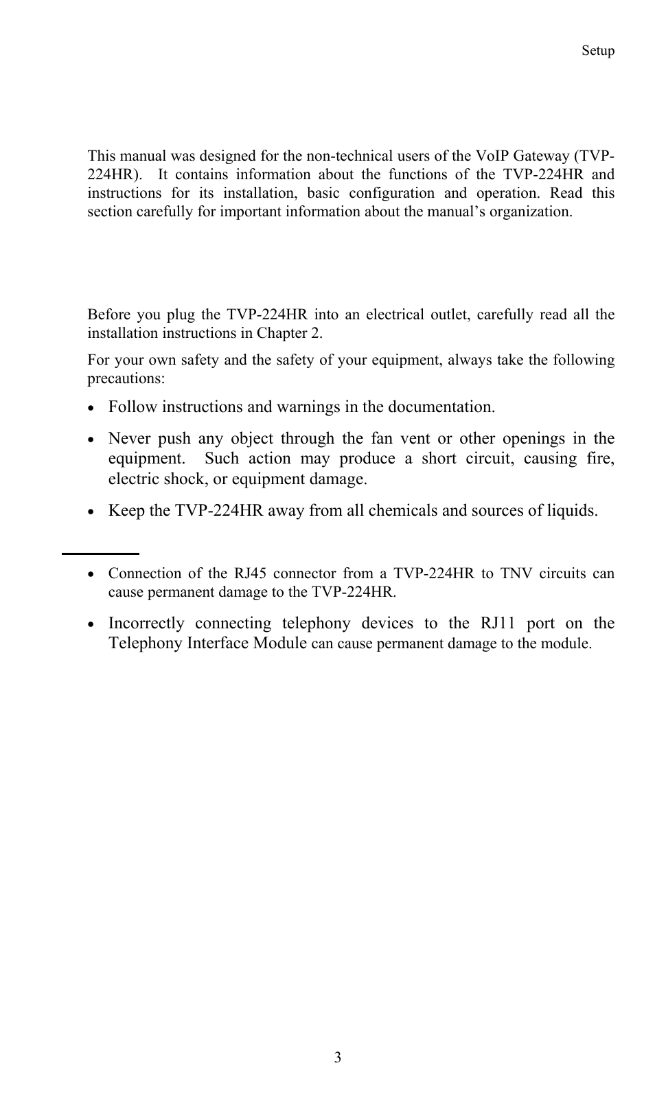 How to use this manual, Important safety instructions, Warning | TRENDnet TVP-224HR User Manual | Page 3 / 130