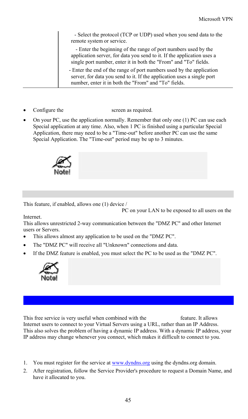 Dynamic dns (domain name server) | TRENDnet TVP-224HR User Manual | Page 45 / 130