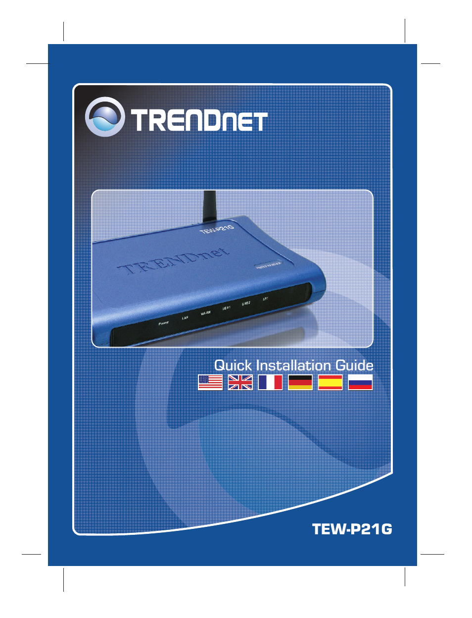 TRENDnet TEW-P21G User Manual | 11 pages