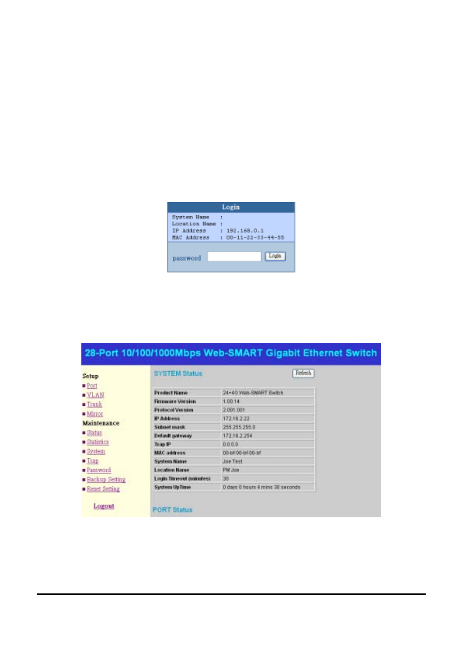 TRENDnet 2410/100BASE-TX User Manual | Page 33 / 46