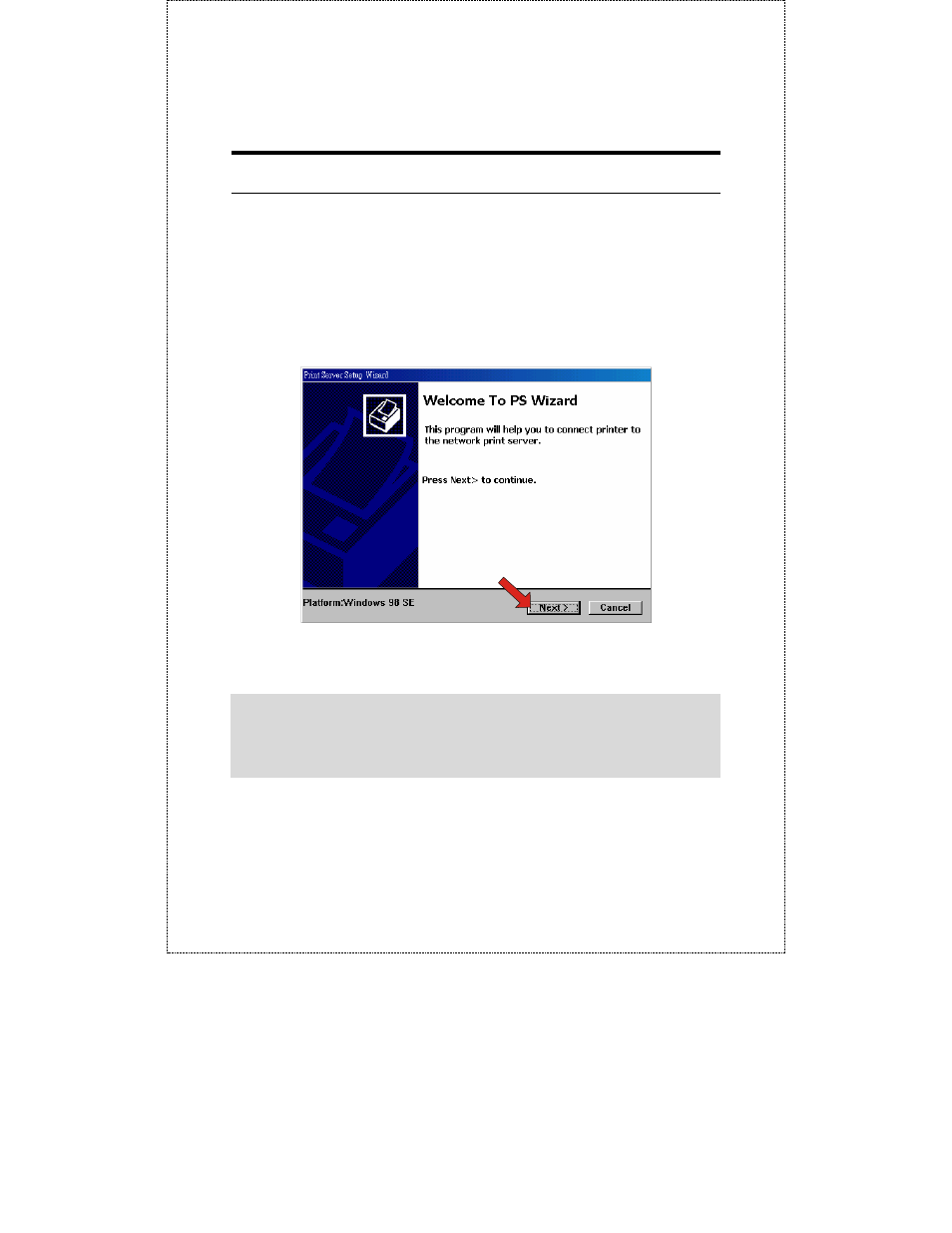 Ps wizard | TRENDnet TE100-P21 User Manual | Page 19 / 110