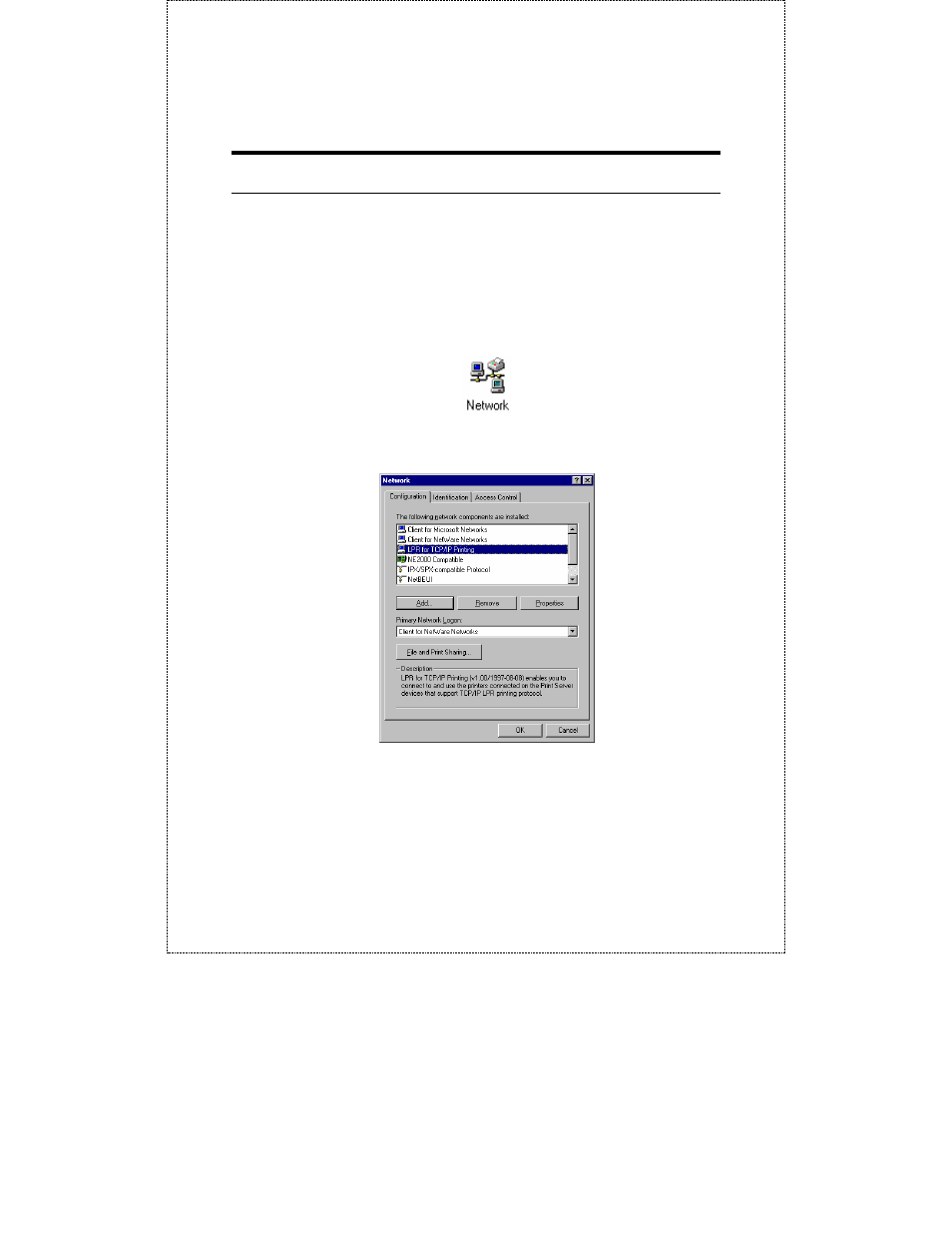 Setting tcp/ip printing settings | TRENDnet TE100-P21 User Manual | Page 76 / 110