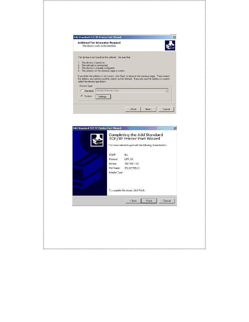 Click “ finish | TRENDnet TE100-P21 User Manual | Page 83 / 110
