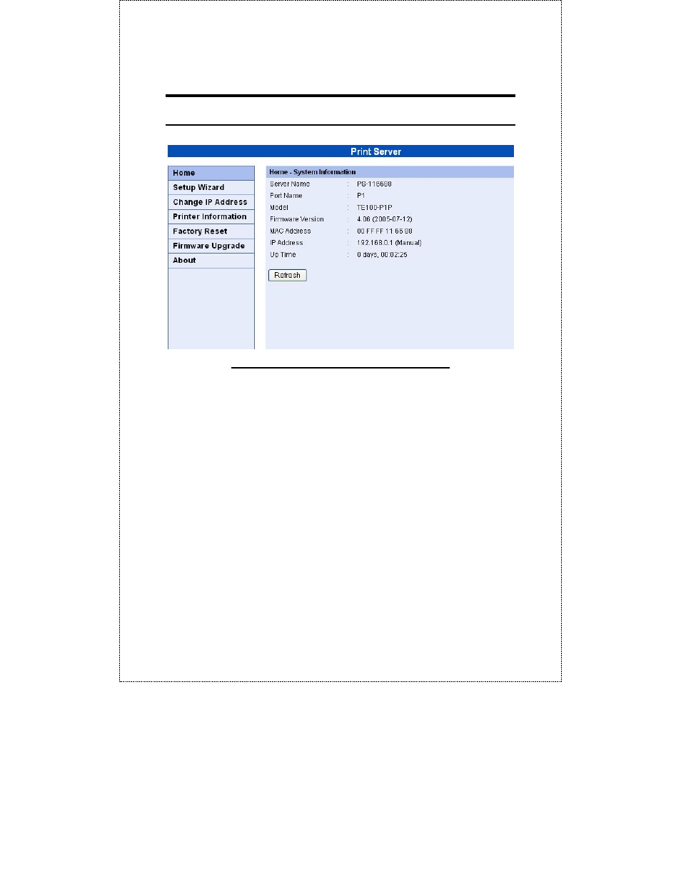 Home | TRENDnet TE100-P1P User Manual | Page 22 / 63