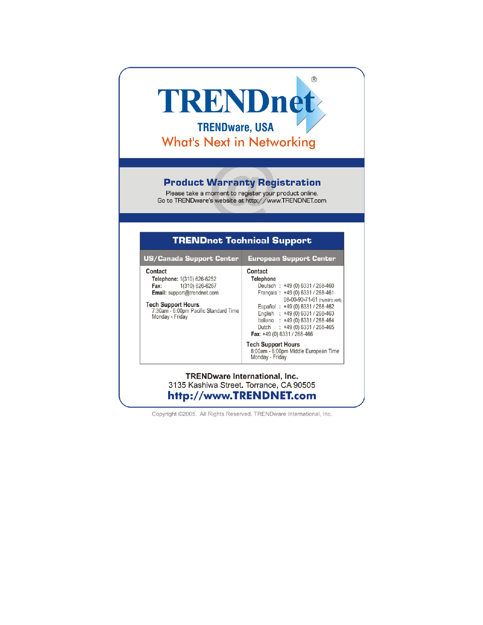 TRENDnet TE100-P1P User Manual | Page 63 / 63
