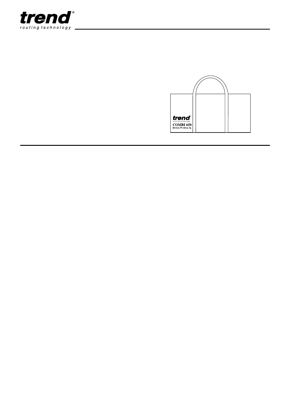 Carry case, Fill & seal, Combi 650 | TRENDnet trend COMBI 650 User Manual | Page 7 / 16
