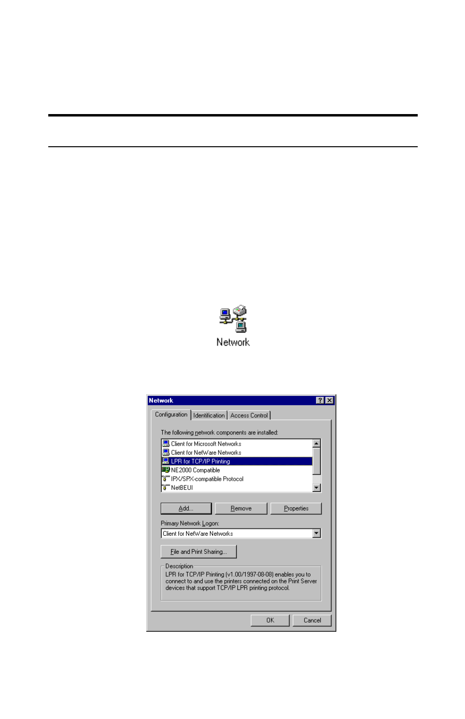 Adding lpr printer ports | TRENDnet TE100-PIP User Manual | Page 41 / 113