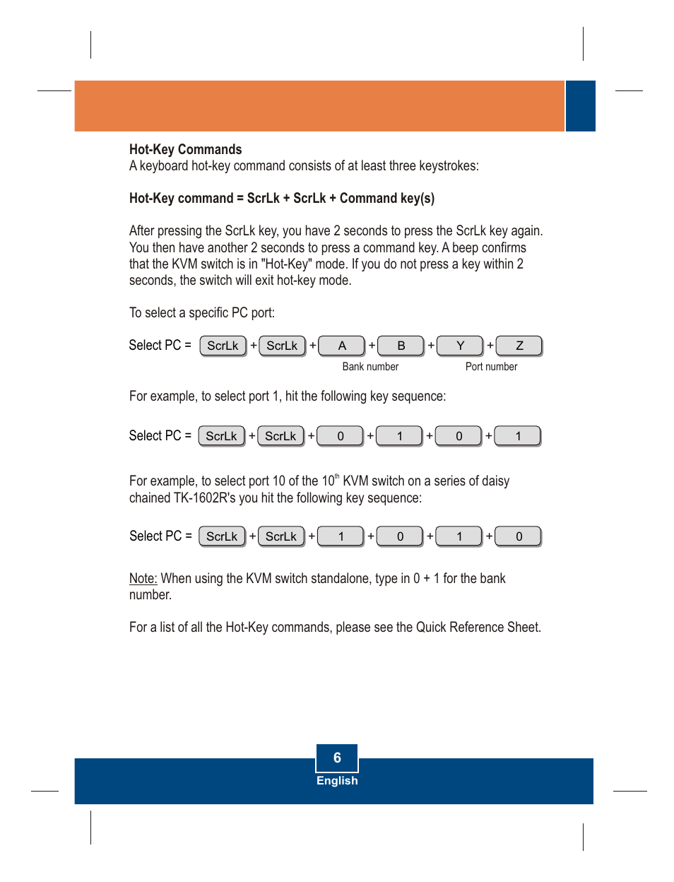 TRENDnet TK-802R User Manual | Page 8 / 16