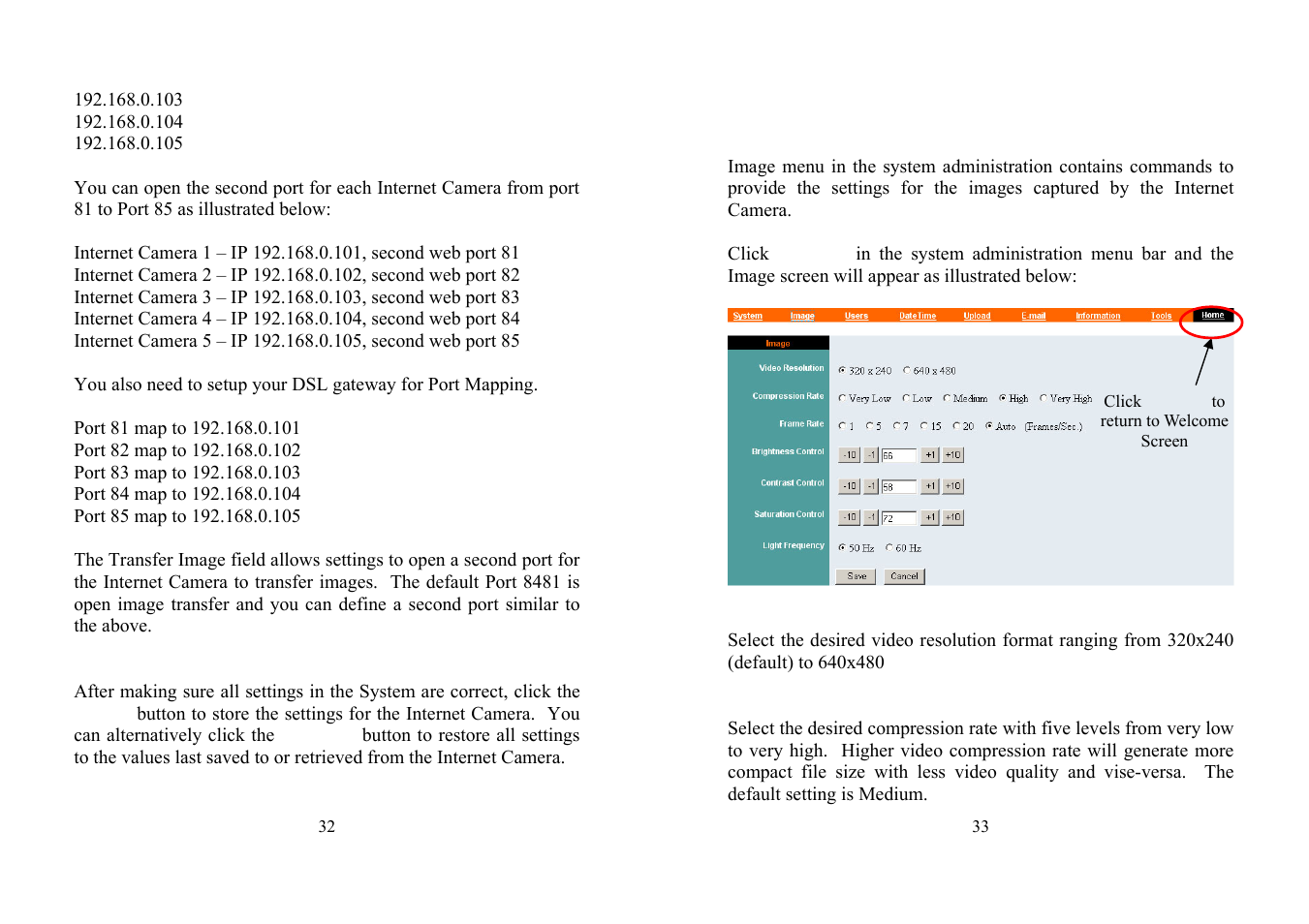 System administration - image | TRENDnet TV-IP100 User Manual | Page 17 / 55