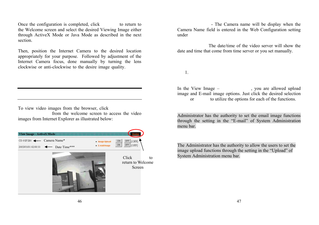 View image – activex mode | TRENDnet TV-IP100 User Manual | Page 24 / 55