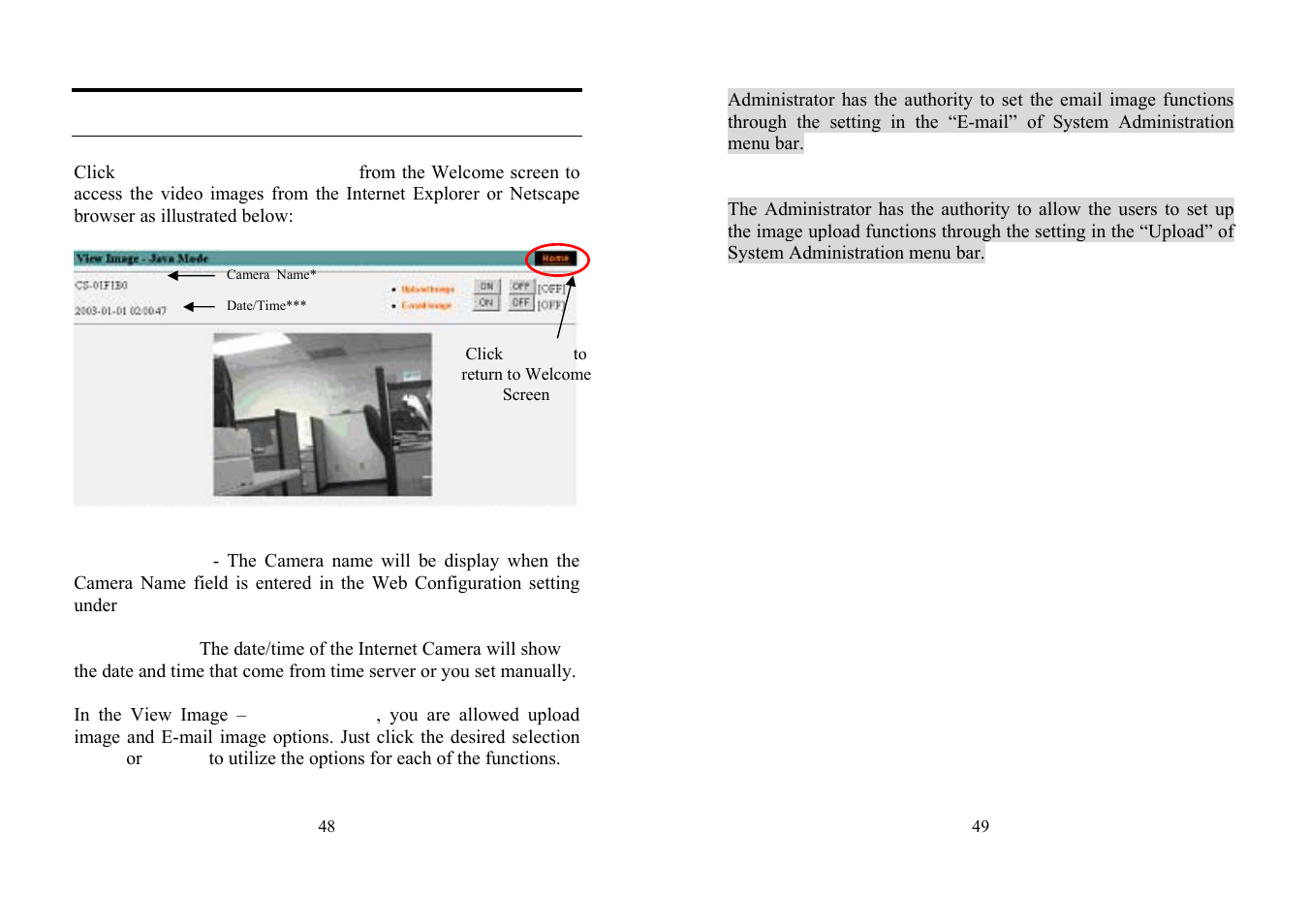 View image – java mode | TRENDnet TV-IP100 User Manual | Page 25 / 55