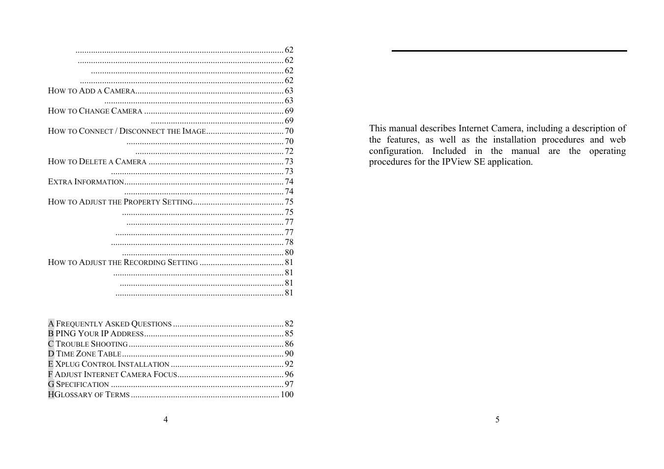 Bout, Uide | TRENDnet TV-IP100 User Manual | Page 3 / 55