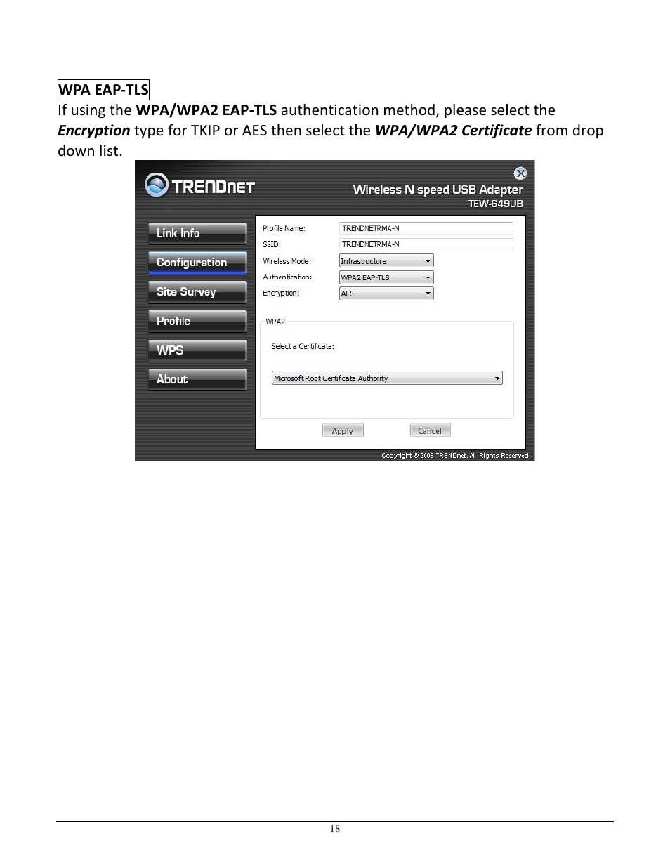 TRENDnet NSPEED TEW-649UB User Manual | Page 19 / 32