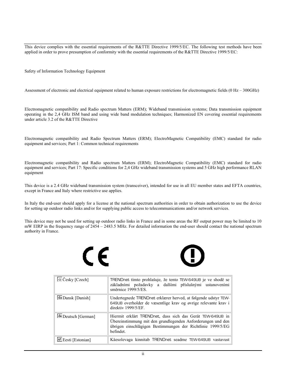 TRENDnet NSPEED TEW-649UB User Manual | Page 3 / 32