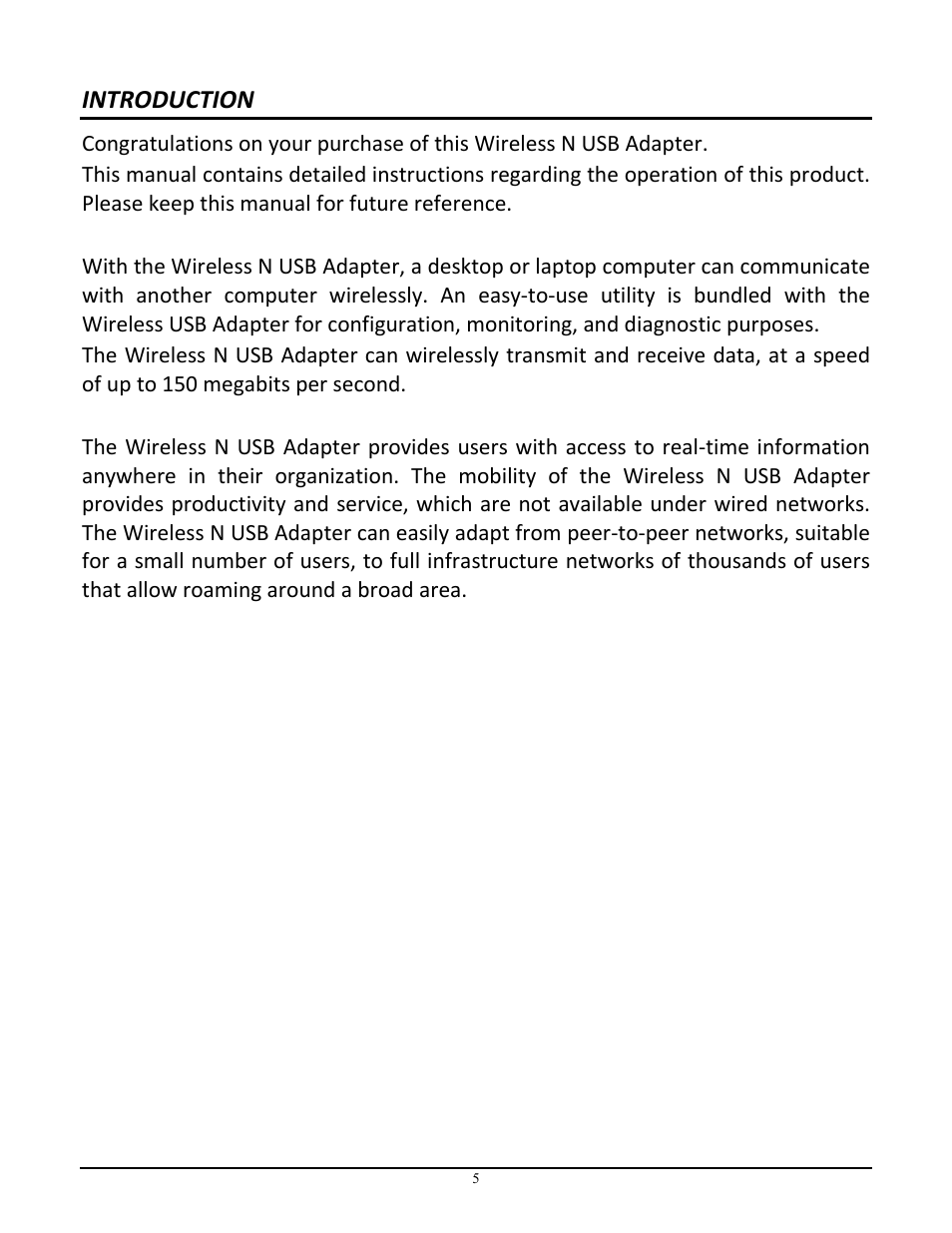Introduction | TRENDnet NSPEED TEW-649UB User Manual | Page 6 / 32