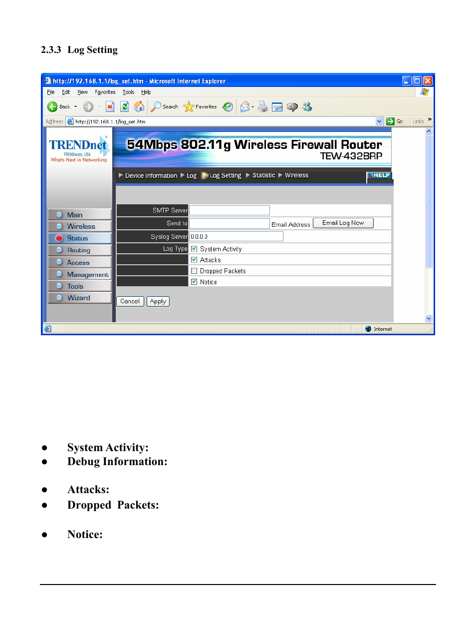 TRENDnet TEW-432BRP User Manual | Page 38 / 61