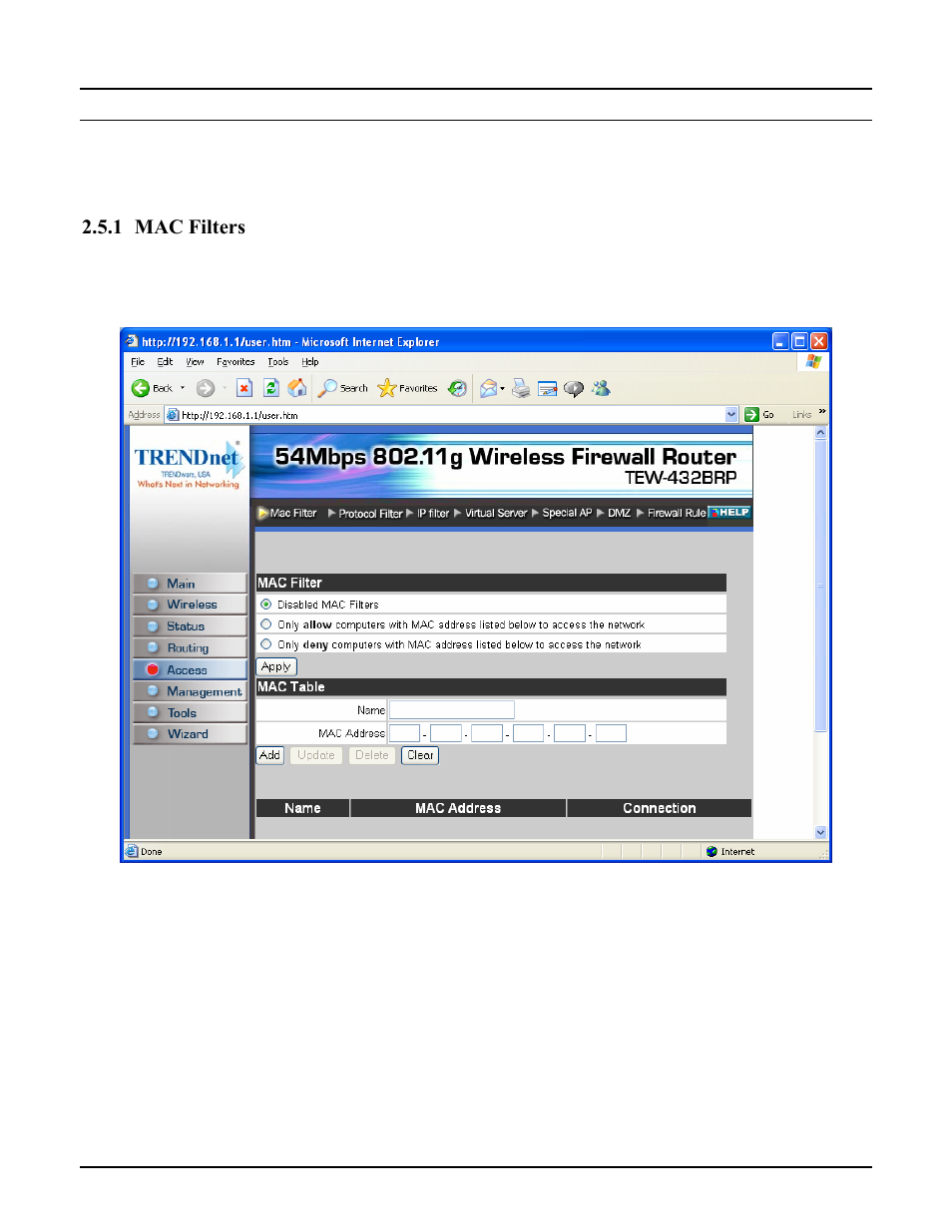 TRENDnet TEW-432BRP User Manual | Page 44 / 61