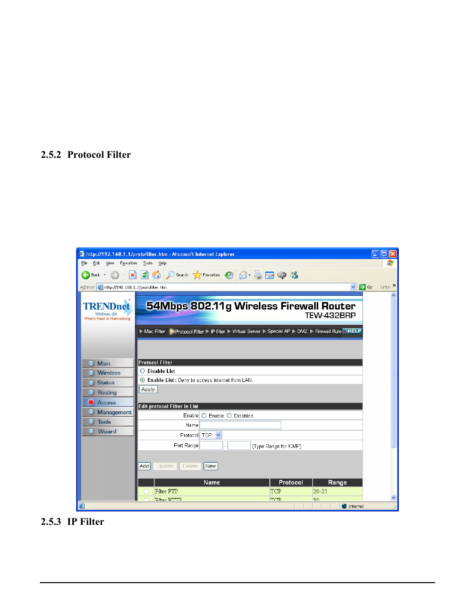TRENDnet TEW-432BRP User Manual | Page 45 / 61