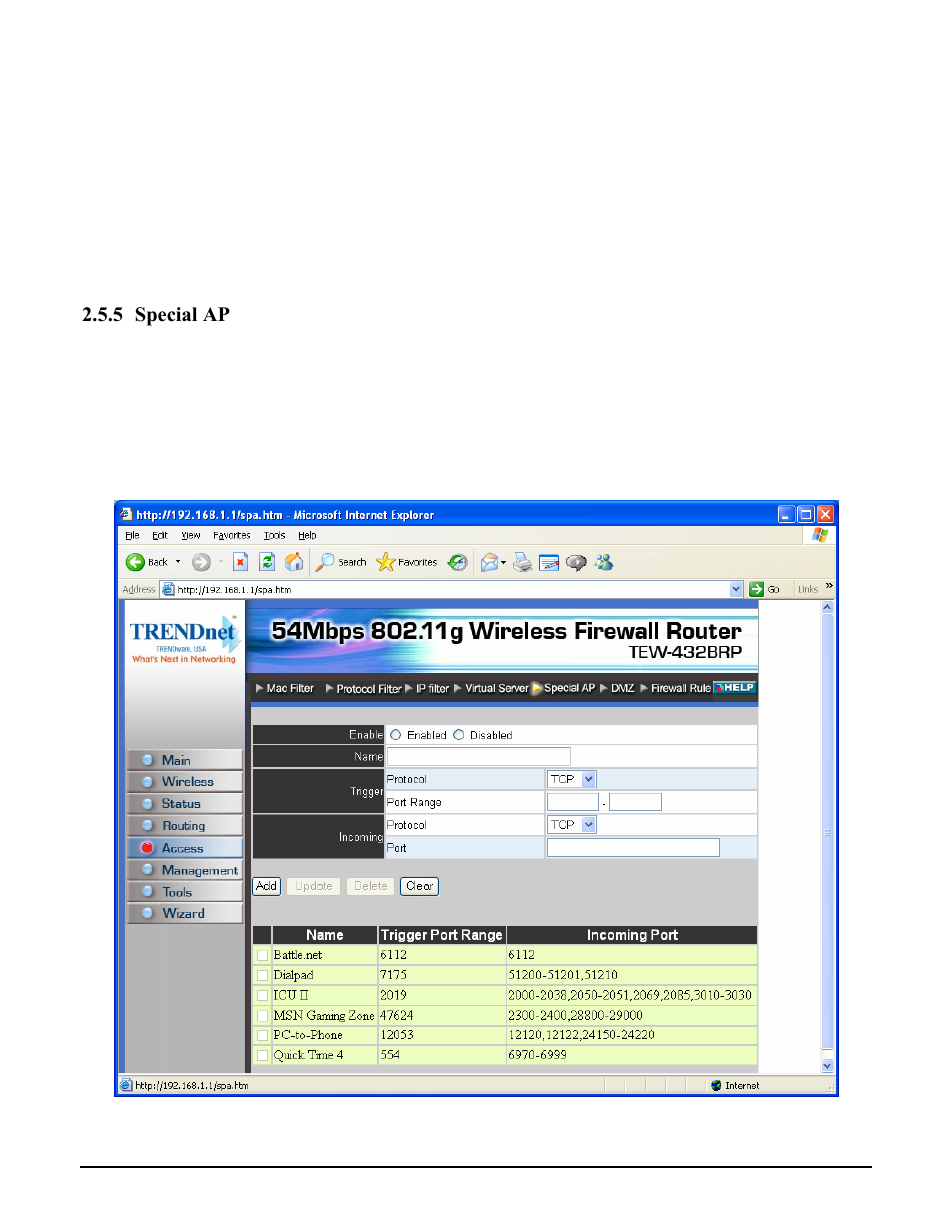 TRENDnet TEW-432BRP User Manual | Page 48 / 61