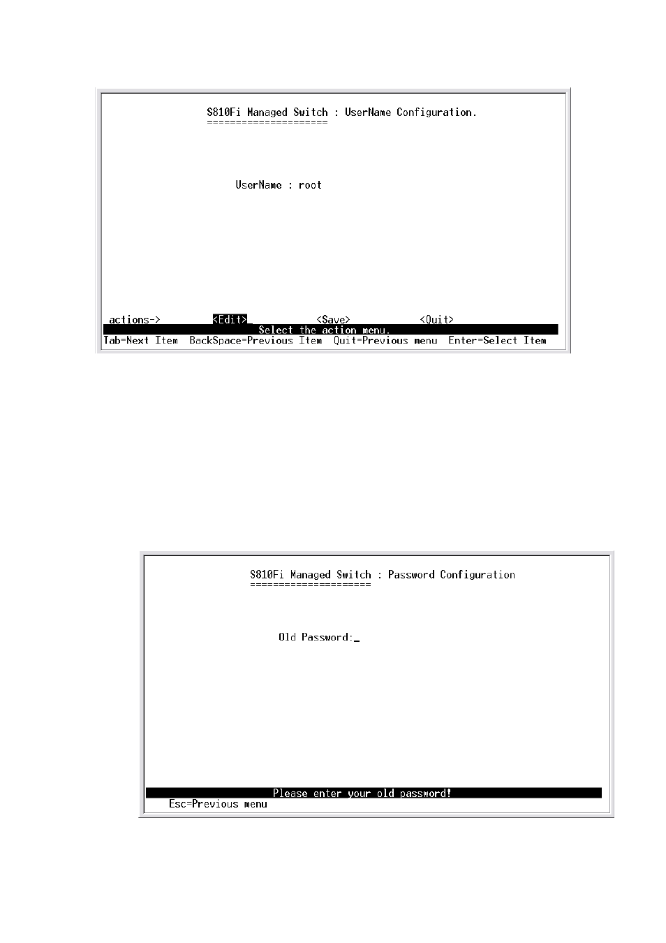 3-1-4. change password | TRENDnet TE100 S810Fi User Manual | Page 24 / 84