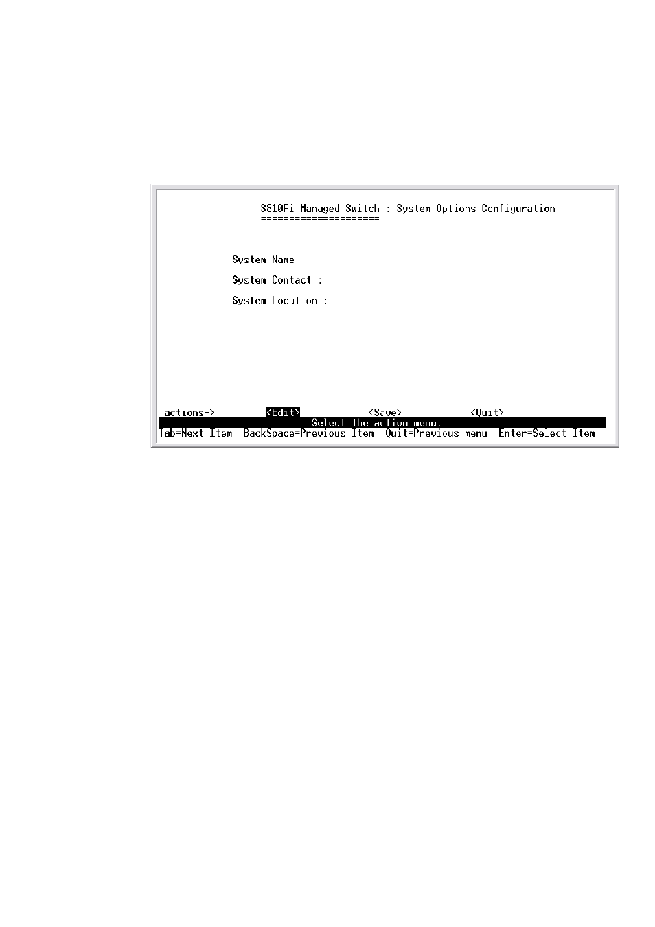 4-2-1.system options | TRENDnet TE100 S810Fi User Manual | Page 40 / 84