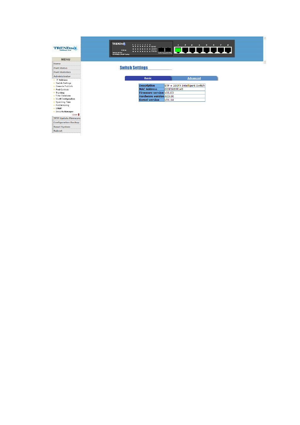 4-2-2.advanced | TRENDnet TE100 S810Fi User Manual | Page 54 / 84