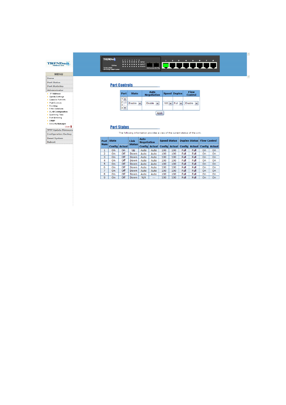 4-5. trunking, 4-5-1. aggregator setting | TRENDnet TE100 S810Fi User Manual | Page 60 / 84