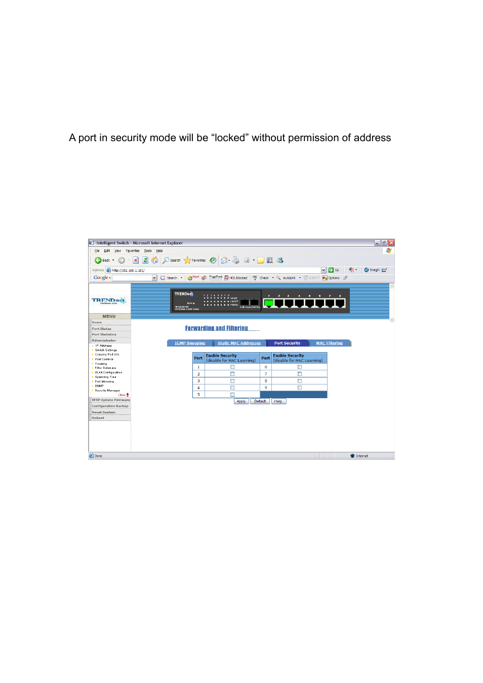 TRENDnet TE100 S810Fi User Manual | Page 66 / 84