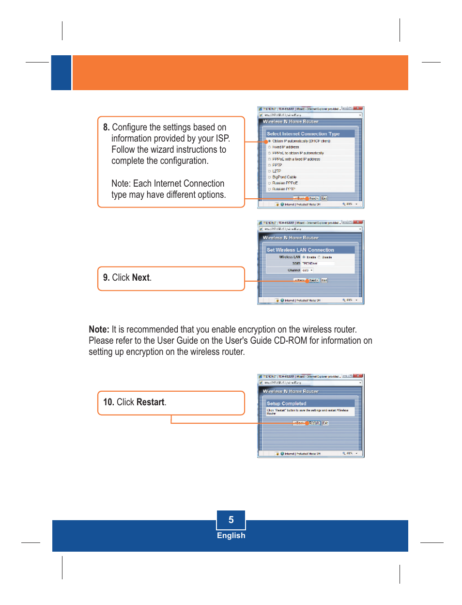 TRENDnet TEW-652BRP User Manual | Page 7 / 12