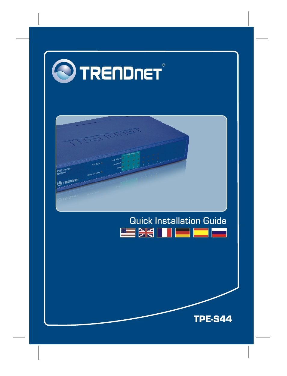 TRENDnet TPE-S44 User Manual | 16 pages