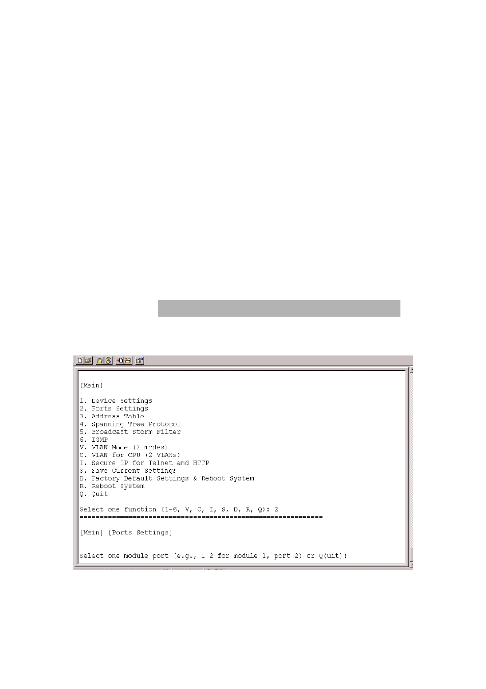 Port setting | TRENDnet TEG-S4000I User Manual | Page 26 / 71