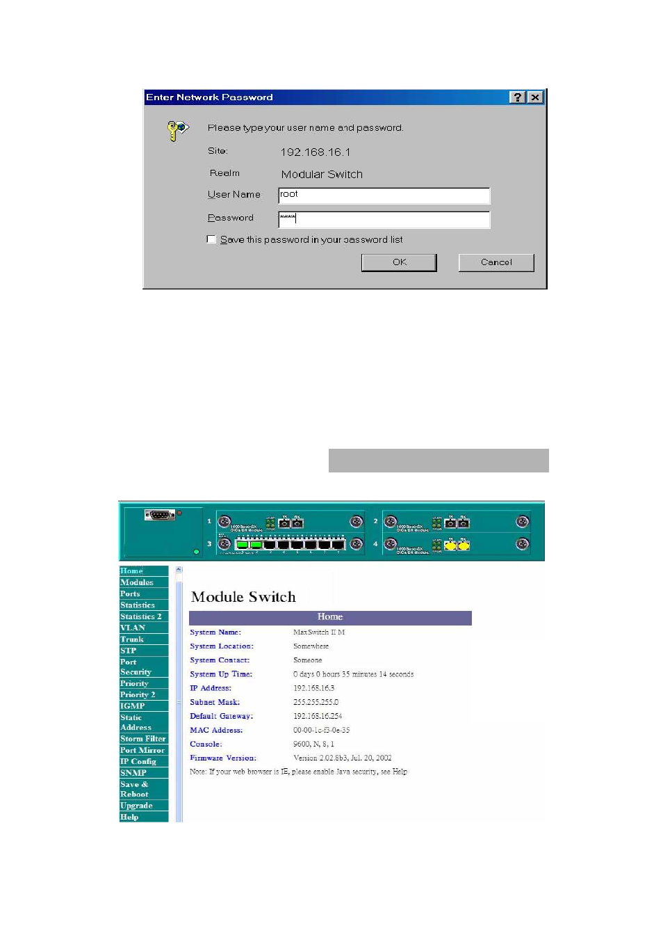 System configuration | TRENDnet TEG-S4000I User Manual | Page 33 / 71