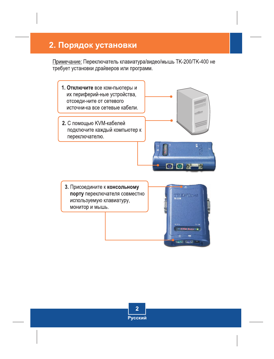 TRENDnet TK-200K User Manual | Page 4 / 11