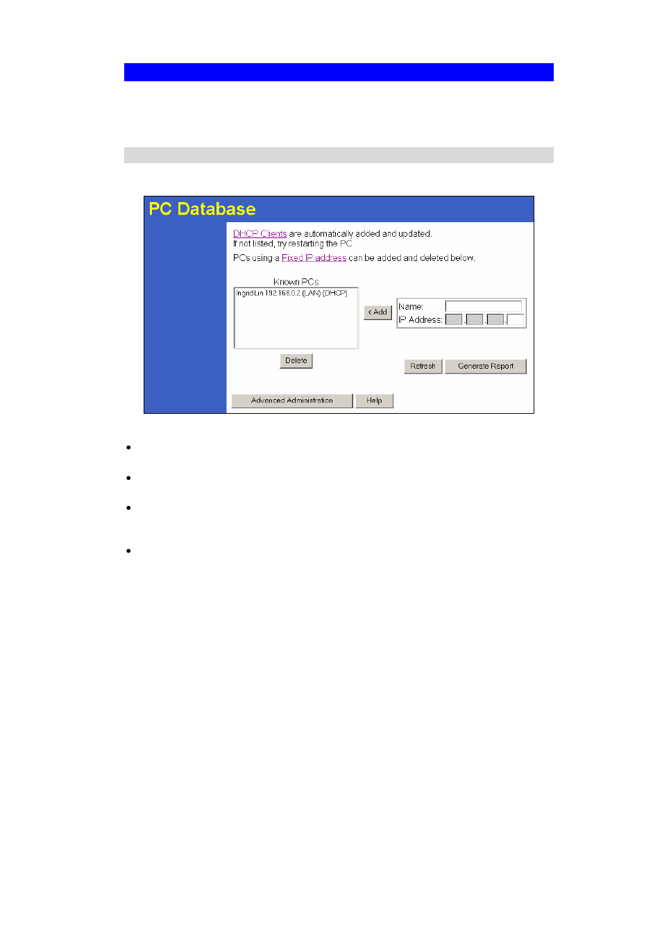Pc database | TRENDnet TW100-BRF114U User Manual | Page 78 / 99