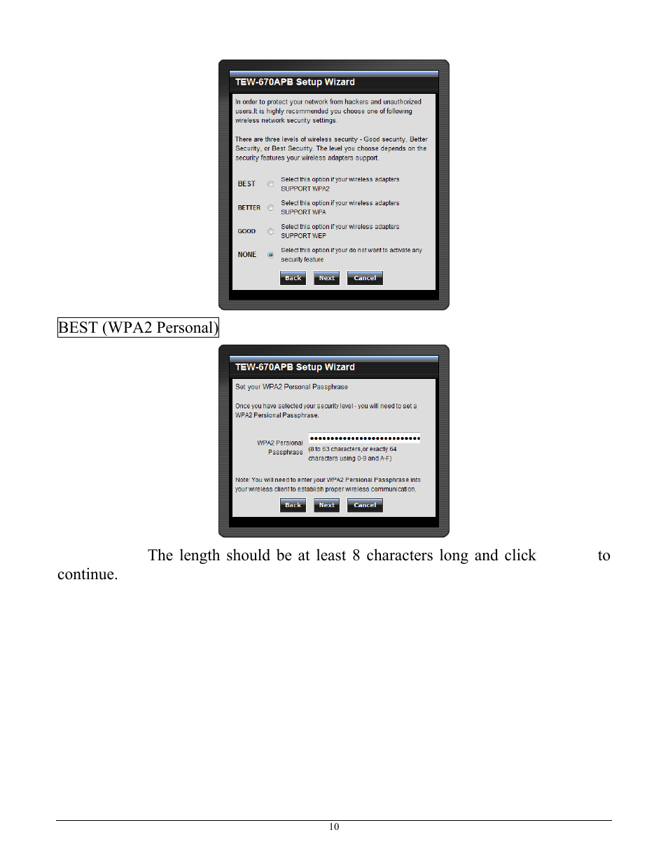 TRENDnet TEW-670APB User Manual | Page 18 / 42