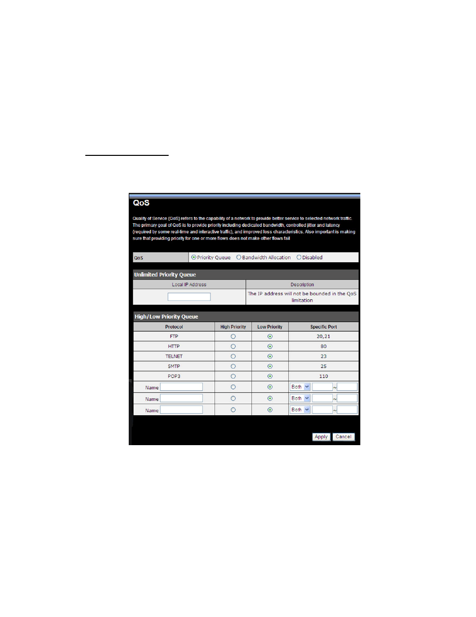 Quality of service (qos) | TRENDnet TEW-671BR User Manual | Page 43 / 54