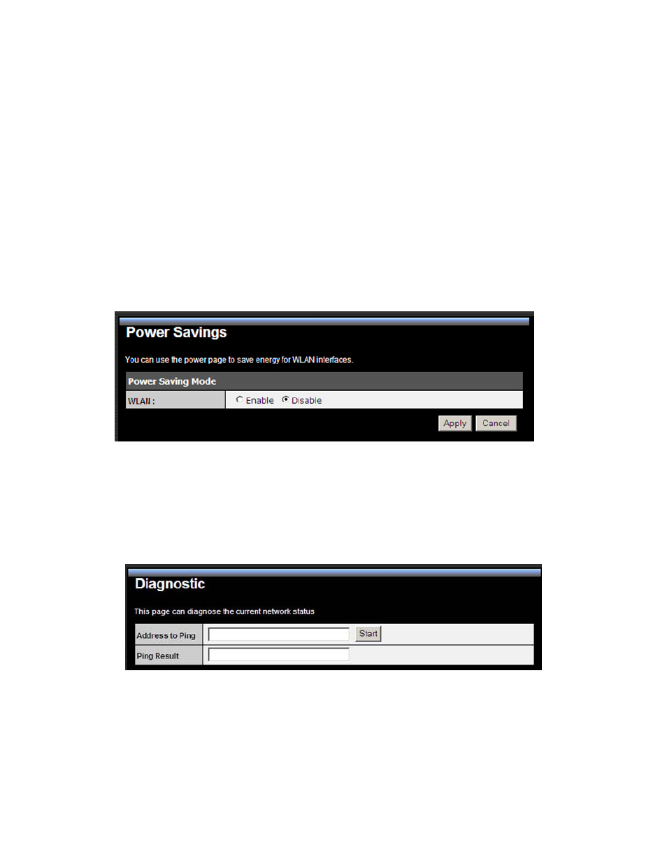 Power savings, Diagnosis | TRENDnet TEW-671BR User Manual | Page 48 / 54