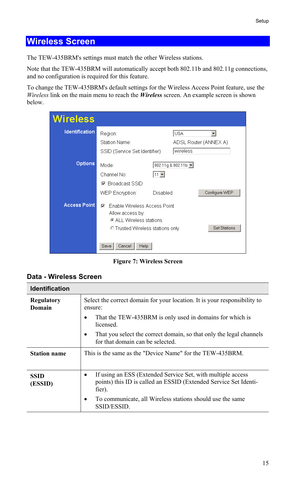 Wireless screen | TRENDnet TEW-435BRM User Manual | Page 18 / 81